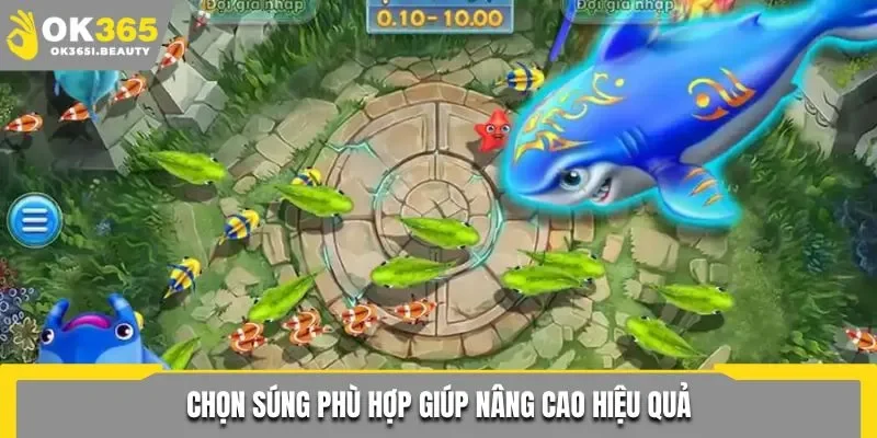 Chọn súng phù hợp giúp nâng cao hiệu quả